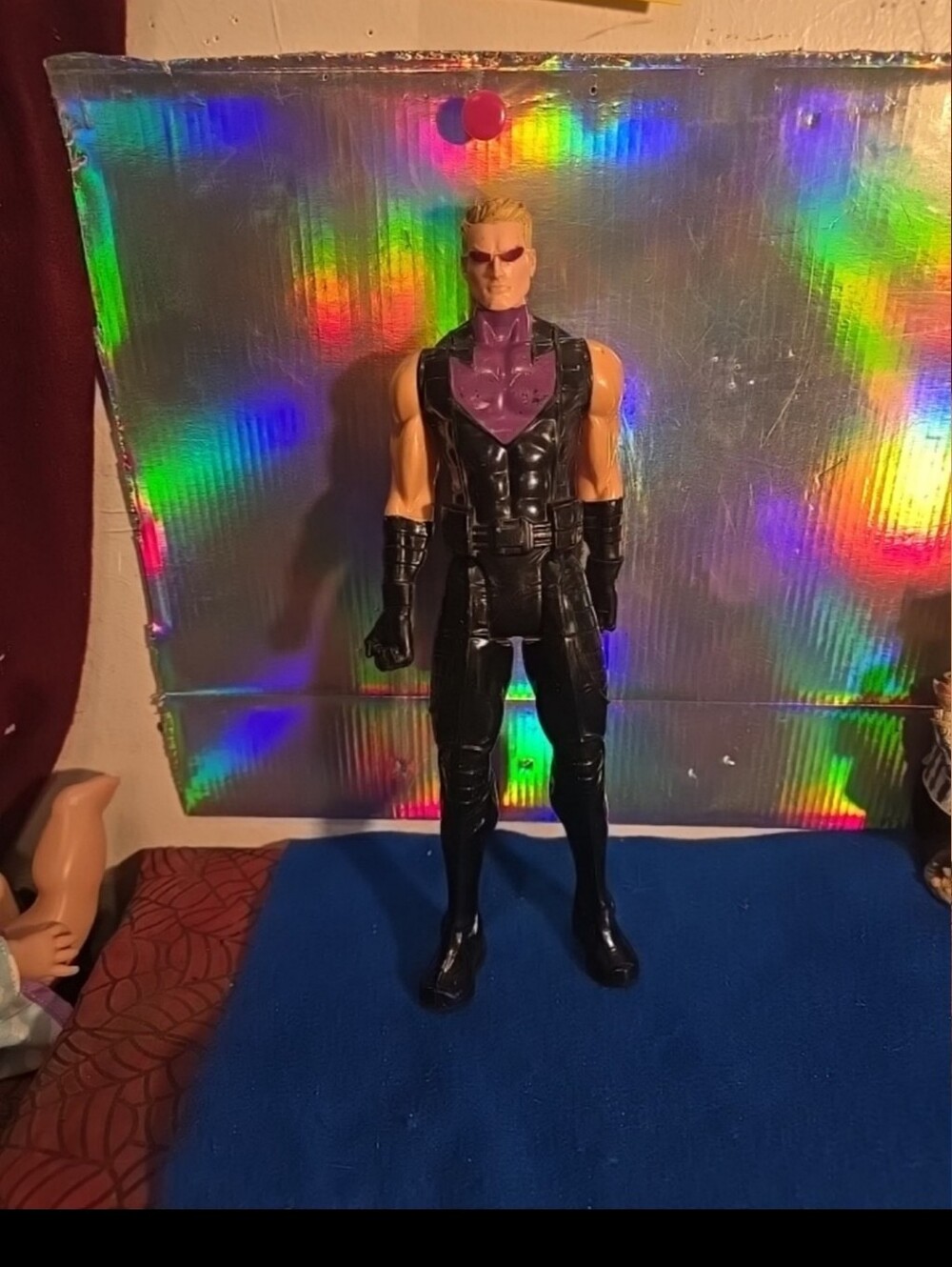 071526 hawkeye 12 in action figure marvel avengers 2014 model. Studio  18B#